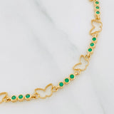 Pulso Halo Mariposa 5.15g / 17.5cm / 2.7mm Oro Amarillo 18K