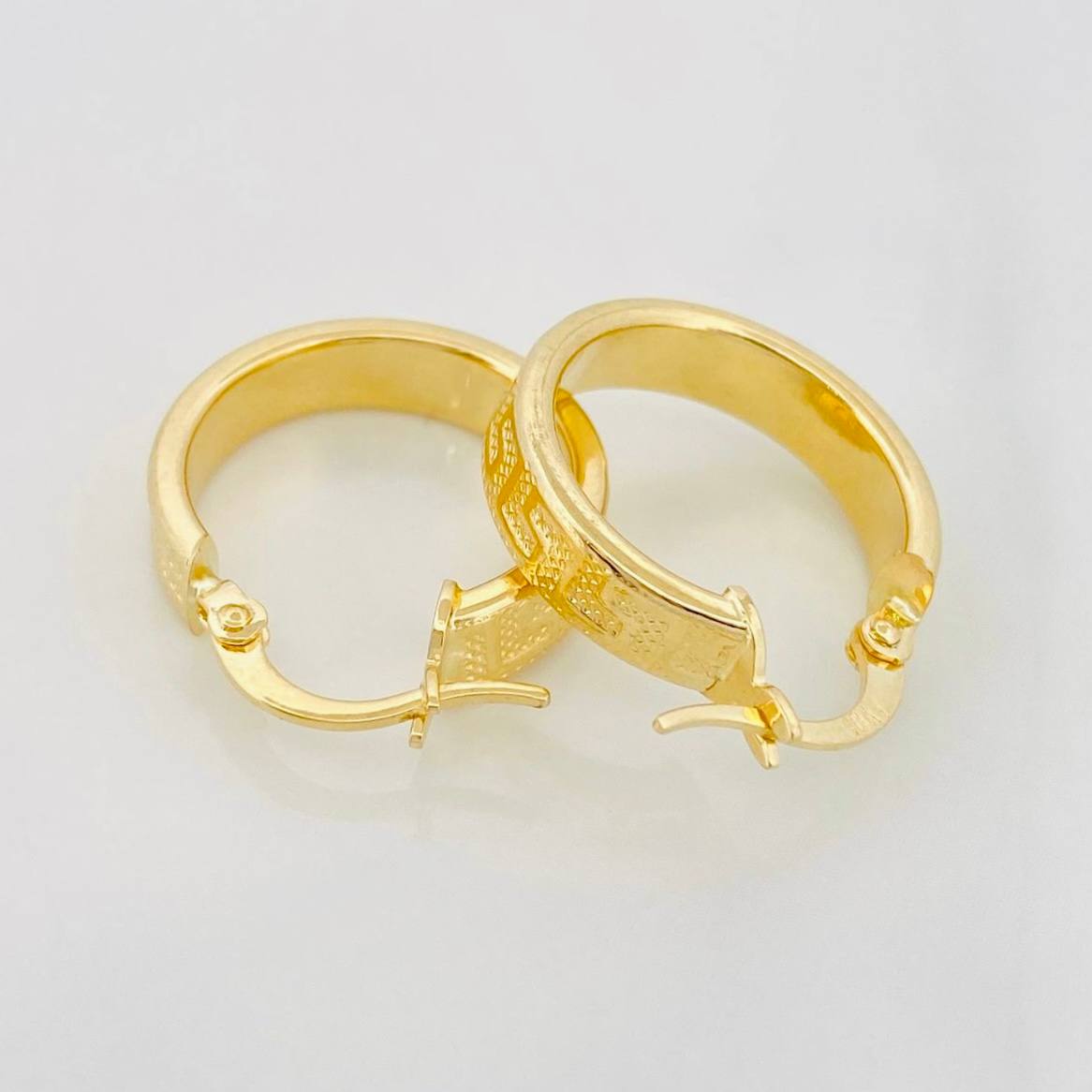 Candongas Tribal 2.3g / 2cm Oro Amarillo 18K