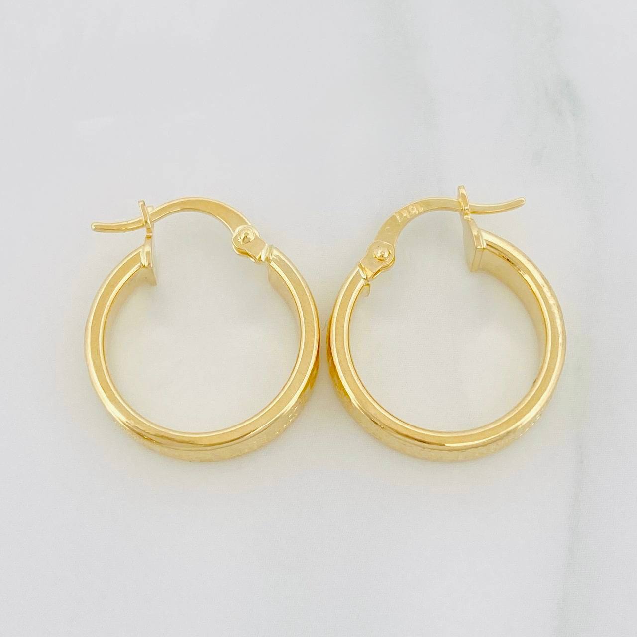 Candongas Tribal 2.3g / 2cm Oro Amarillo 18K