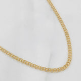 Cadena Chino 2.3g / 50cm / 1.86mm Oro Amarillo 18K