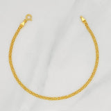 Pulso Chino 1.4g / 19cm / 2.32mm Oro Amarillo 18K