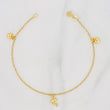 Tobillera Rolo Figuras 3.1g / 24cm / 1.82mm Oro Amarillo 18K