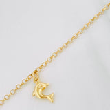 Tobillera Rolo Figuras 3.1g / 24cm / 1.82mm Oro Amarillo 18K