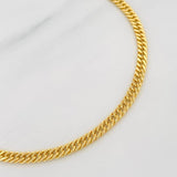 Pulso Cubano 3.05g / 19cm / 3.59mm Oro Amarillo 18K