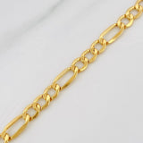 Pulso Figaro 4.25g / 19cm / 5.48mm Oro Amarillo 18K