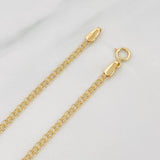 Pulso Chino 1.5g / 19cm / 2.2mm Oro Amarillo 18K