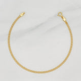 Pulso Chino 1.5g / 19cm / 2.2mm Oro Amarillo 18K