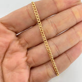 Pulso Cubano 1.45g / 20cm / 2.15mm Oro Amarillo 18K