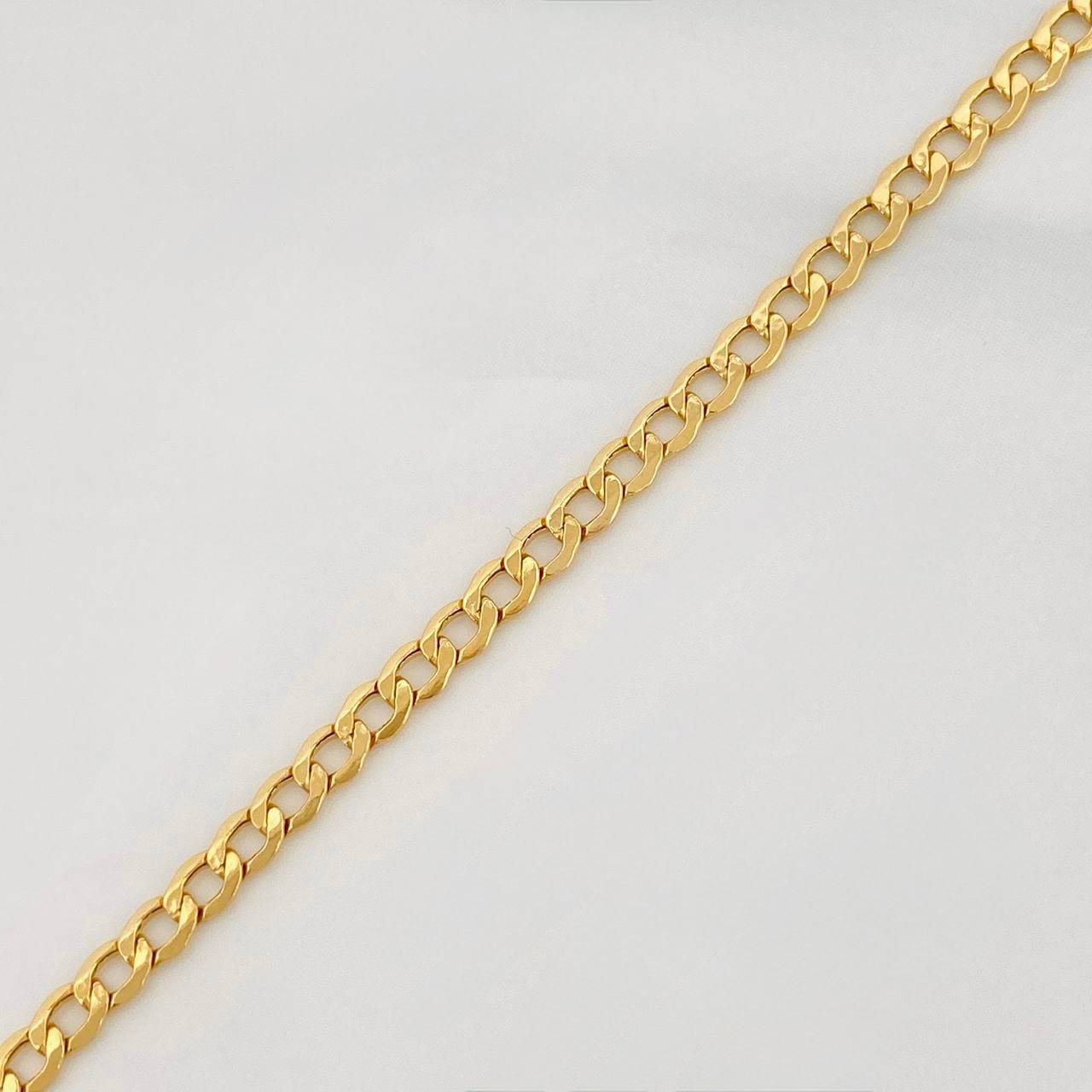 Pulso Cubano 1.45g / 20cm / 2.15mm Oro Amarillo 18K