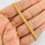 Pulso Chino 3.1g / 19cm / 4.21mm Oro Amarillo 18K