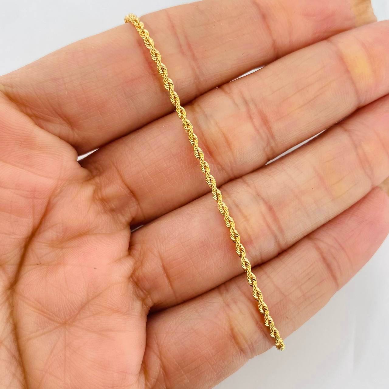 Pulso Lazo 0.65g / 17cm / 1.55mm Oro Amarillo 18K