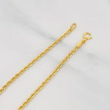 Pulso Lazo 0.65g / 17cm / 1.55mm Oro Amarillo 18K