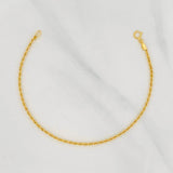 Pulso Lazo 0.75g / 18cm / 1.53mm Oro Amarillo 18K
