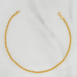 Tobillera Lazo 1.5g / 24cm / 2.03mm Oro Amarillo 18K