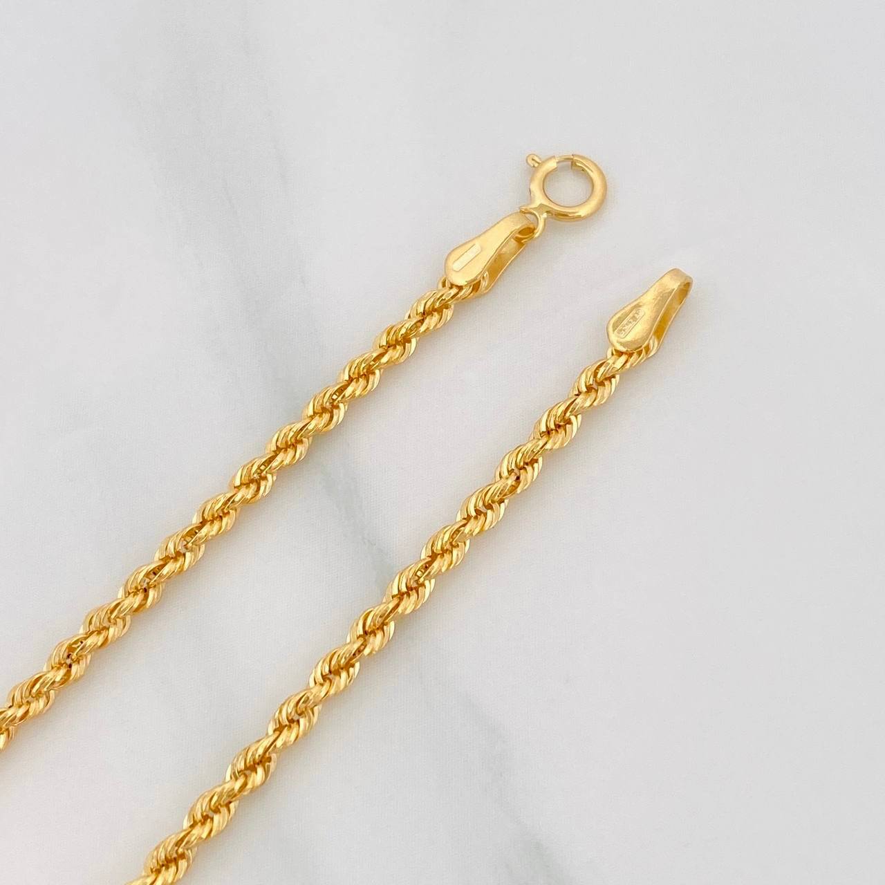 Tobillera Lazo 1.5g / 24cm / 2.03mm Oro Amarillo 18K