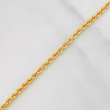 Tobillera Lazo 1.5g / 24cm / 2.03mm Oro Amarillo 18K