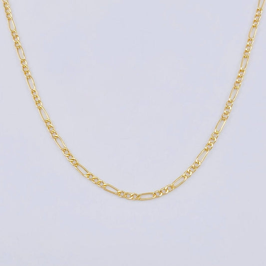 Cadena Figaro 1.6 g / 49.8 cm / 1.9 mm Oro Amarillo 18K