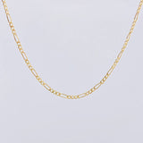 Cadena Figaro 2.2 g / 50 cm / 2 mm Oro Amarillo 18K