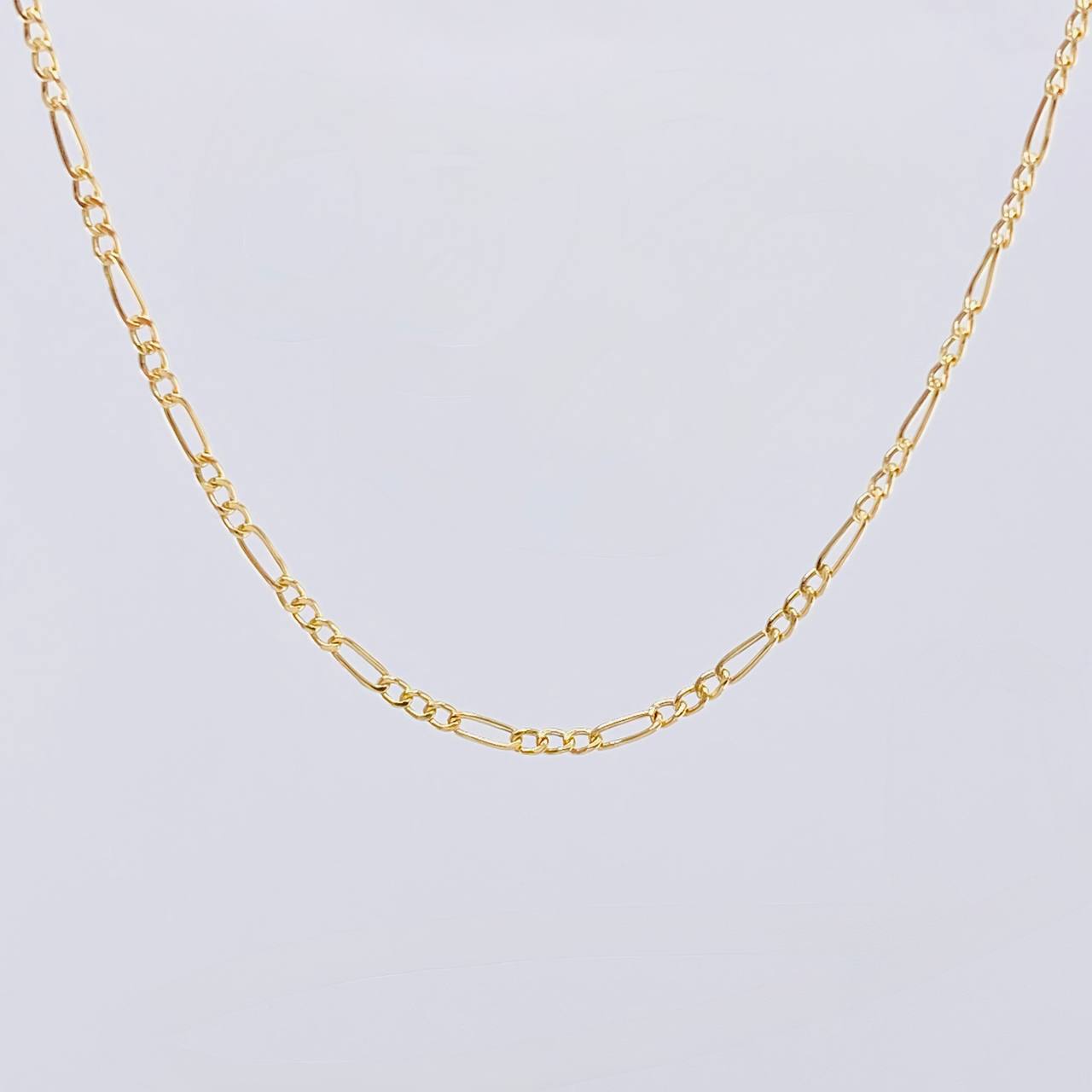 Cadena Figaro 1.45 g / 45.8 cm / 1.9 mm Oro Amarillo 18K