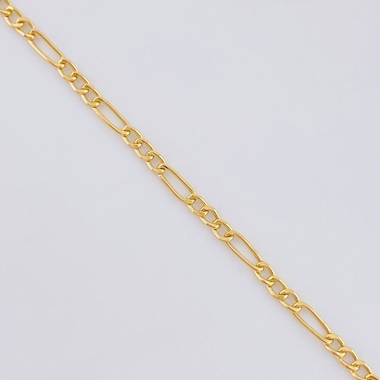 Cadena Figaro 2.2 g / 50 cm / 2 mm Oro Amarillo 18K