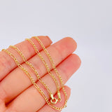 Cadena Figaro 2.2 g / 50 cm / 2 mm Oro Amarillo 18K