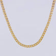 Cadena Ice 19.05 g / 60.2 cm / 3.1 mm Dos Oros Amarillo Blanco 18K