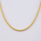 Cadena Ice 19.05 g / 60.2 cm / 3.1 mm Dos Oros Amarillo Blanco 18K