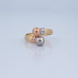 Anillo Tu y Yo 1.45gr / T6 / Oro 18K &