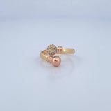 Anillo Tu y Yo 1.75gr / T8 / Oro 18K &