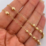 Rosario Virgen Milagrosa 14.35gr / 60cm / Oro 18K &