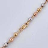 Rosario Virgen Milagrosa 13.25gr / 58cm / Oro 18K &