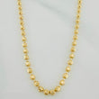 Cadena Militar Media Luna 10g / 51cm / 3mm Oro Amarillo 18K