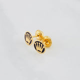 Topos Corona 0.8g / 6.9mm Oro Amarillo 18K