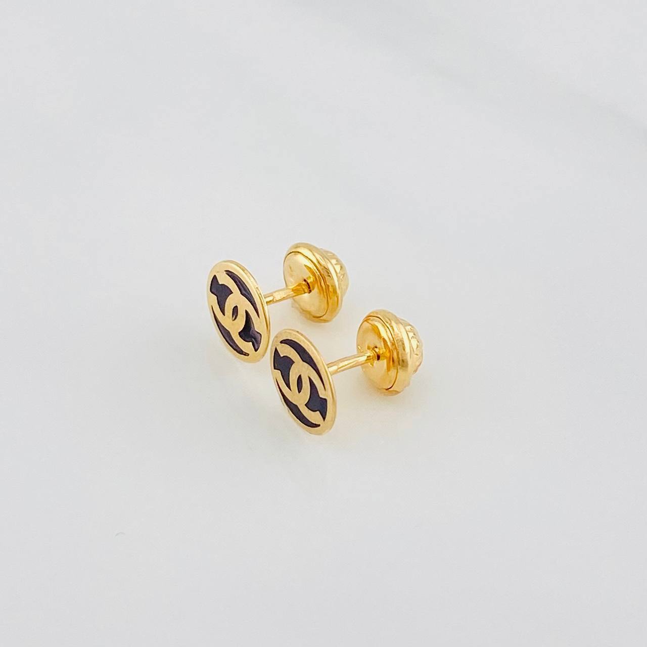 Topos Ola cruzada 0.85g / 6.9mm Oro Amarillo 18K