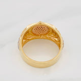 Anillo Corona Correa 8.5g / T10 1/4 Tres Oros 18K