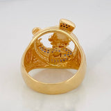 Anillo Pato Inspirado 10.75g / T11 Tres Oros 18K