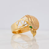 Anillo Aguila 9.3g / T12 1/2 Oro Amarillo 18K