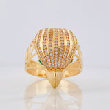 Anillo Aguila 9.3g / T12 1/2 Oro Amarillo 18K