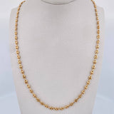 Cadena GC 6.1gr / 51.9cm / 2.8mm Lisa Oro Amarillo 18K &