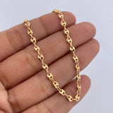 Cadena GC 6.65gr / 56.2cm / 3.2mm Lisa Oro Amarillo 18K &