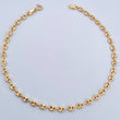 Tobillera GC 4.25gr / 25.8cm / 4mm Diamantada Oro Amarillo 18K $