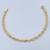 Pulso GC 2.8gr / 16.4cm / 4mm Diamantada Oro Amarillo 18K $