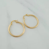 Candongas Lore 1.6 g / 2.7 cm Oro Amarillo 18K