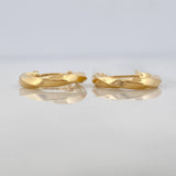 Candongas Kari 1.1 g / 1.5 cm Oro Amarillo 18K