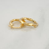 Candongas Kari 1.1 g / 1.5 cm Oro Amarillo 18K