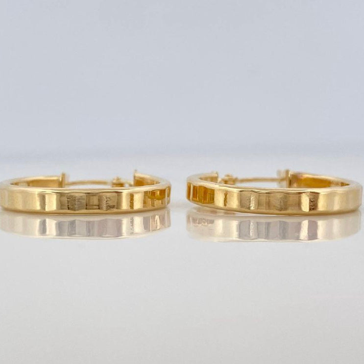 Candongas Somi 1.75 g / 2.2 cm Oro Amarillo 18K
