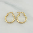 Candongas Somi 1.4 g / 1.8 cm Oro Amarillo 18K