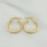 Candongas Somi 1.4 g / 1.8 cm Oro Amarillo 18K