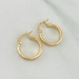 Candongas Somi 1.4 g / 1.8 cm Oro Amarillo 18K