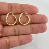 Candongas Somi 1.4 g / 1.8 cm Oro Amarillo 18K
